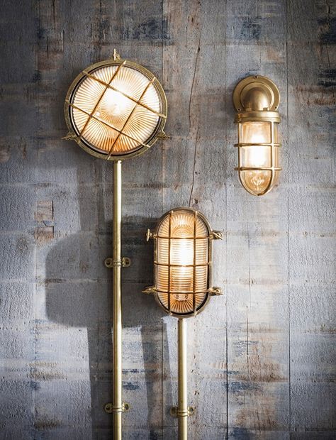 Salvage nautical lights